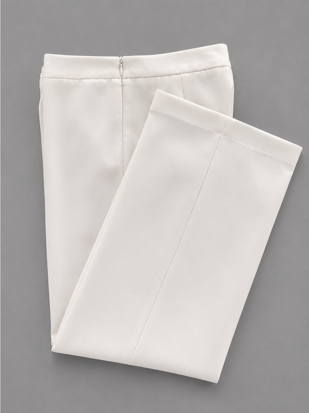 CeCe Wide Leg Pants cream ivory off/white  size 10 - Picture 7 of 10